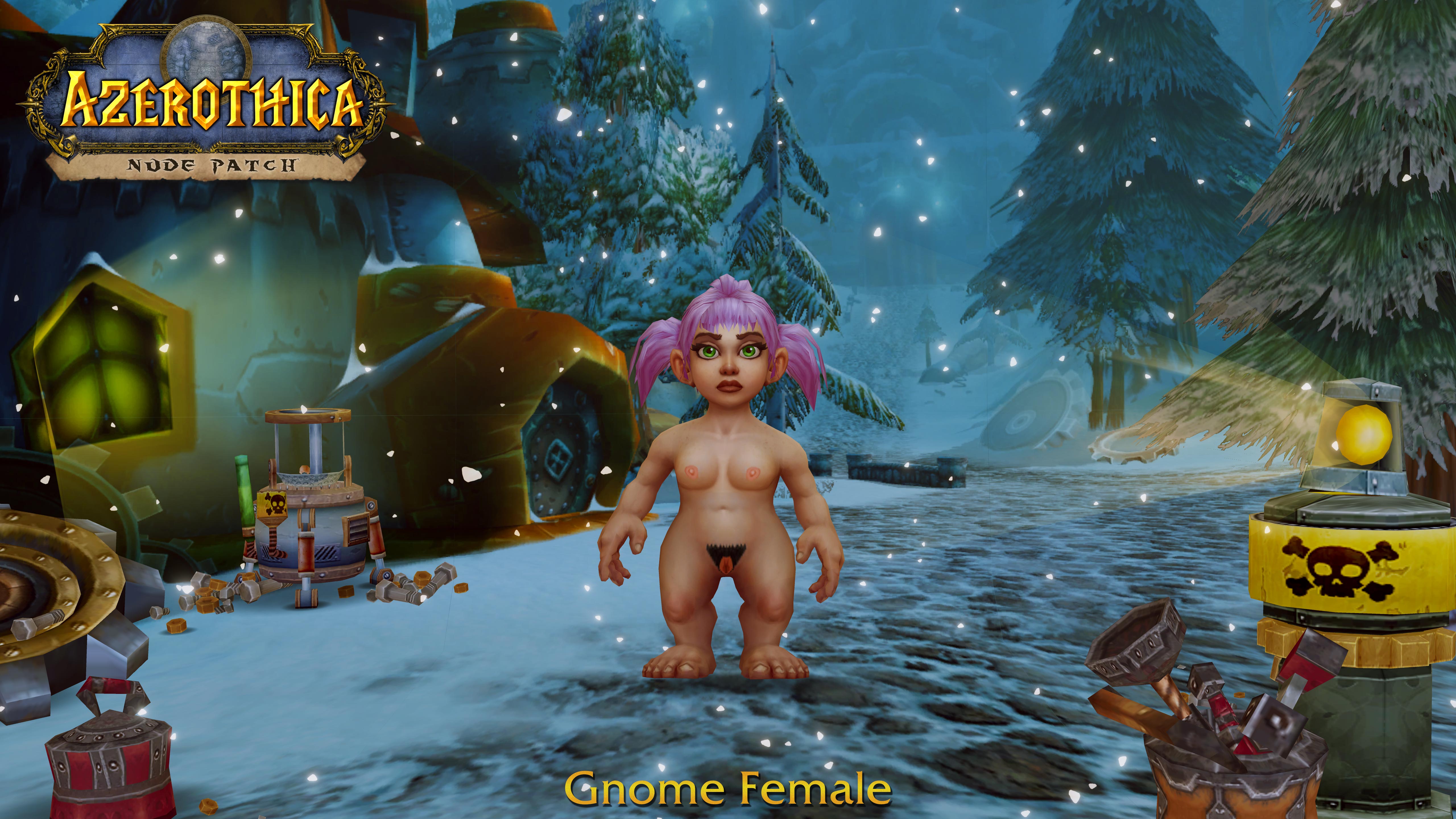 Warlords of Draenor – Model Change Nude Patch – Azerothica